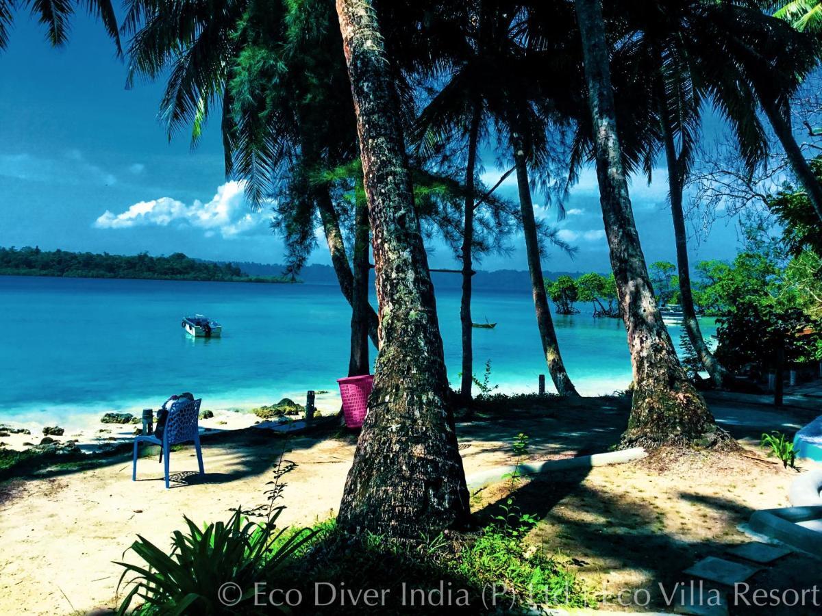 Eco Villa Palm Beach Resort Isla Havelock Exterior foto